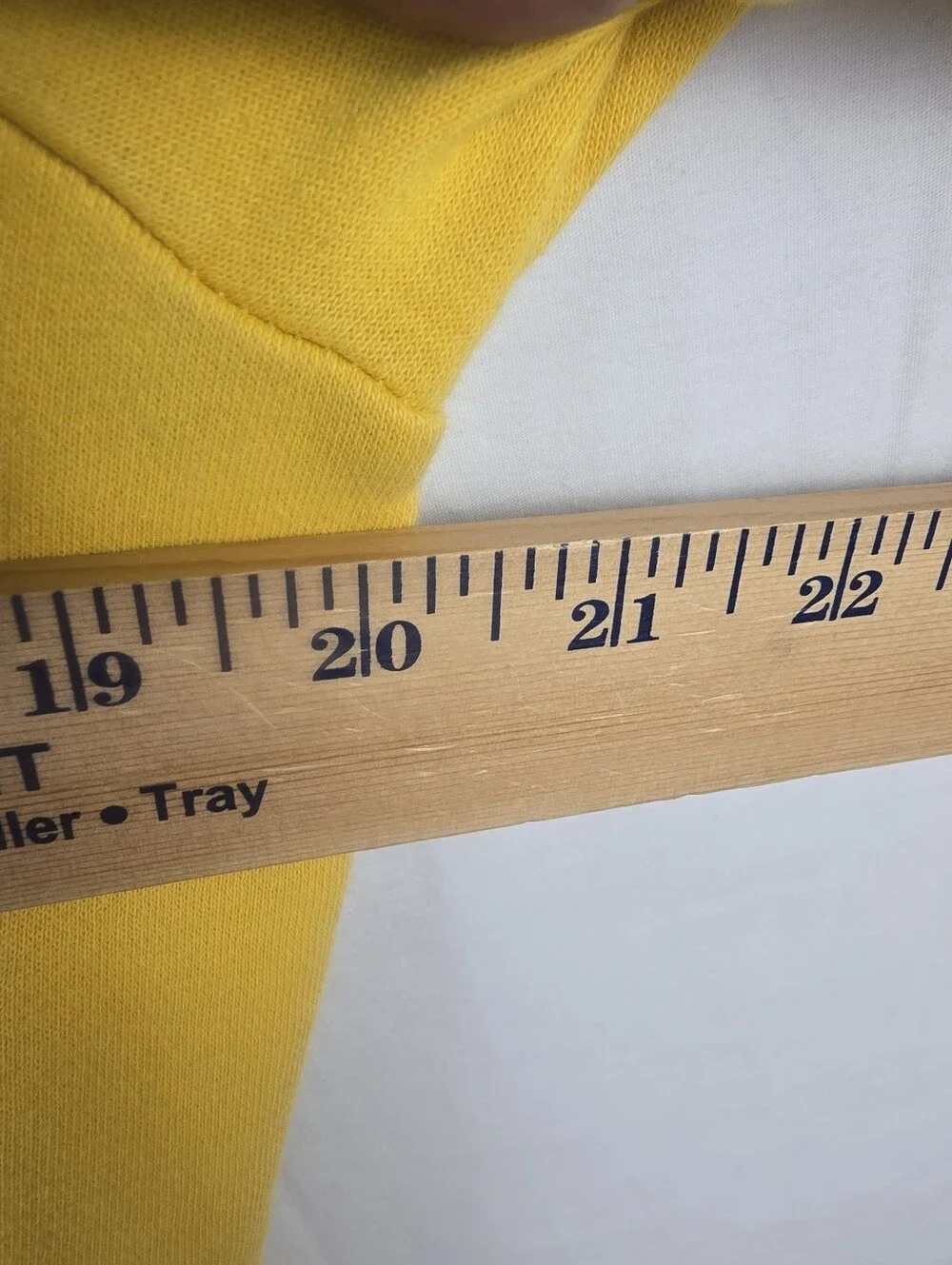 Nike Women's Mustard Yellow Cotton Blend Crewneck Long Sleeve Sweatshirt Sz S